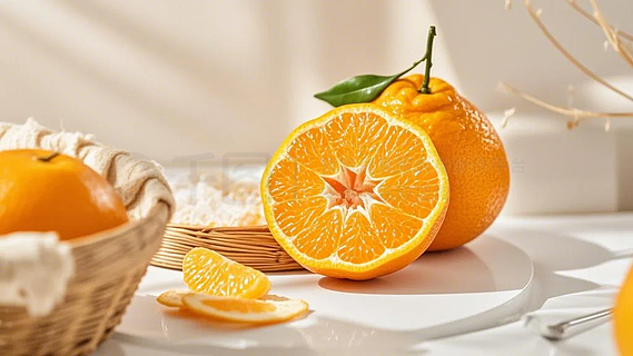 耙耙柑 鲜果界的甜润佳品，高清图片素材免费下载