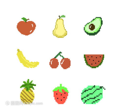 水果图鉴 从像素世界到缤纷果园
